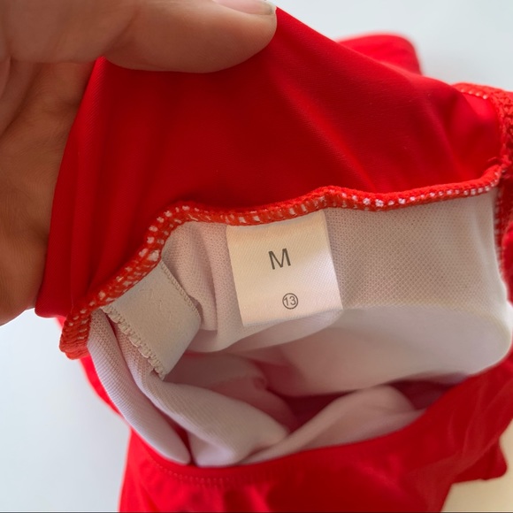 Bae Watch Medium Red One-Piece Swimsuit - Picture 5 of 5